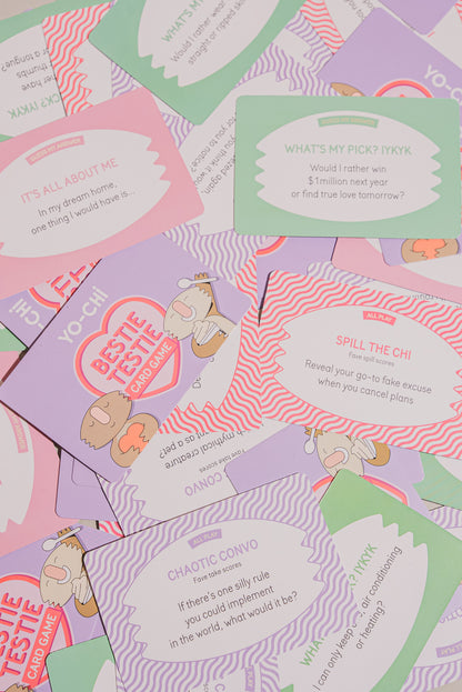 Bestie Testie Card Game